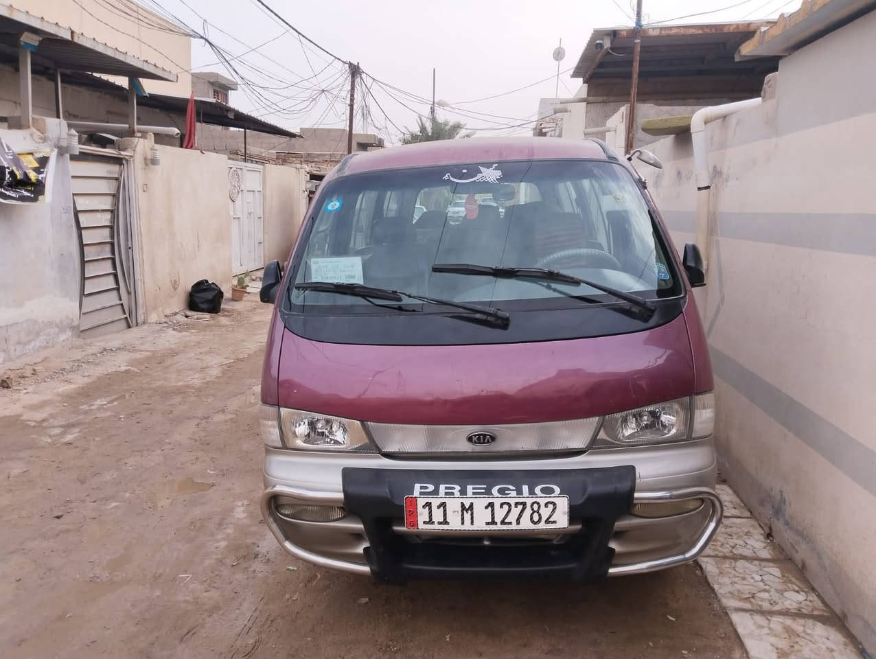 السلام عليكم كيه بريجو مديل٩٦سياره مكفوله مكينه وكير شواصي اكسن سياره كلهه جديد مكاني نجف ***********سياره بيهه ٣عكل اصليات
