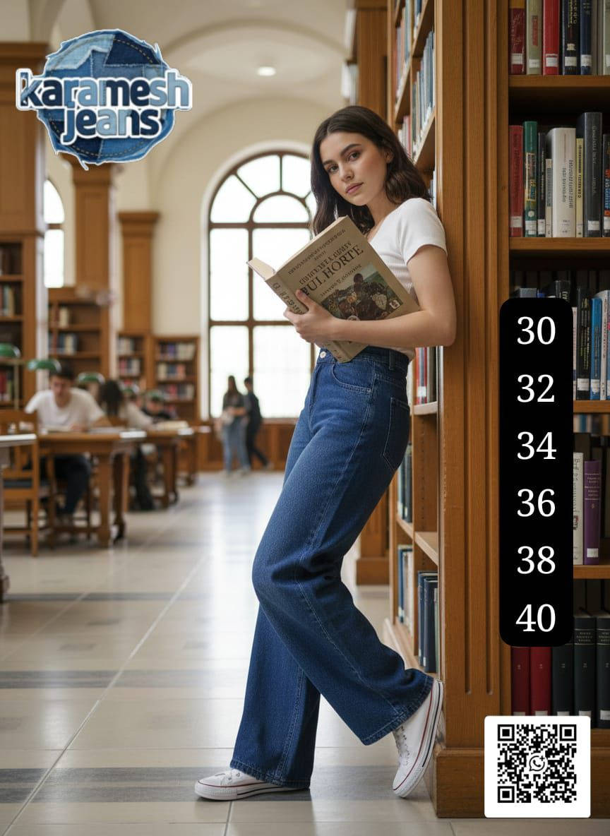 📍مفيش لون من الوايد ليج هتحتاجيه , الا و  karamesh jeans هتوفرهولك 🥹✨
==============
📍كل لون اشيك من التاني ، وخامته تحفه و هتخليكي مرتاحه طول اليوم ❤️✅
===============
▫️الموديل:  وايد ليج حريمي 
▫️المقاسات : من 30 ل 40 
▫️السعر : 💌

📌العنوان : سمنود شارع بدريه للاحذية بجوار محلات سندريلا ومحل رومانس وأمام محل ابو حمرة للملابس الجاهزة
🏢


**إذا كنت صاحب هذا الإعلان وتريد حذفه لأي سبب، رجاءا أرسل رسالة إلى الدعم الفني**