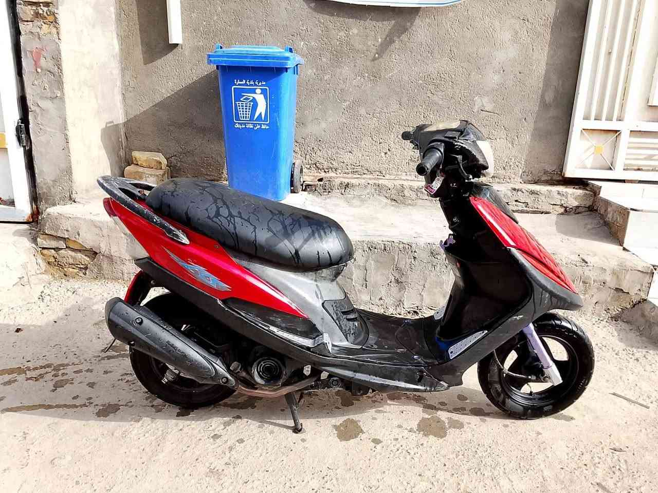 السلام عليكم دراجه للبيع ماكس عدله دراجه اوراق دراجه كهربائيات شغاله السعر 650 وبيه  مجال المكان حي المعلمين الجديد ***********
