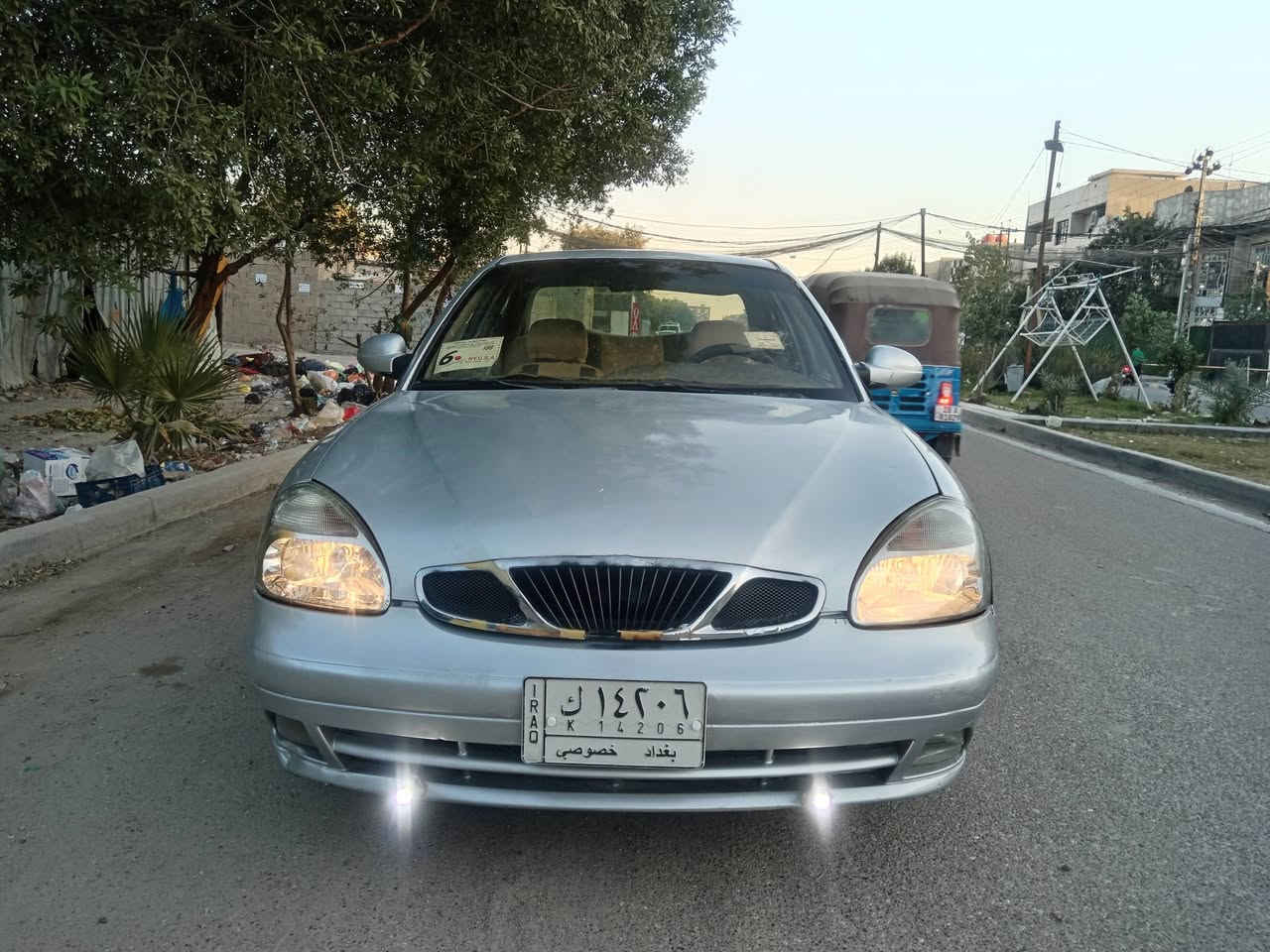 السلام عليكم دايو نوبره موديل ٢٠٠٠جاهزه مكينه وكير مكفولات غرفه حلو كهربئيات شغاله تخم تاير سياره ترايهه حلو عضمتهه حلوه شواصيهه حلوه شاشه نقصهه فقط تبريد بي ليك السعر ٣٧مكان السياره بغداد الحريه الاتصال ***********
