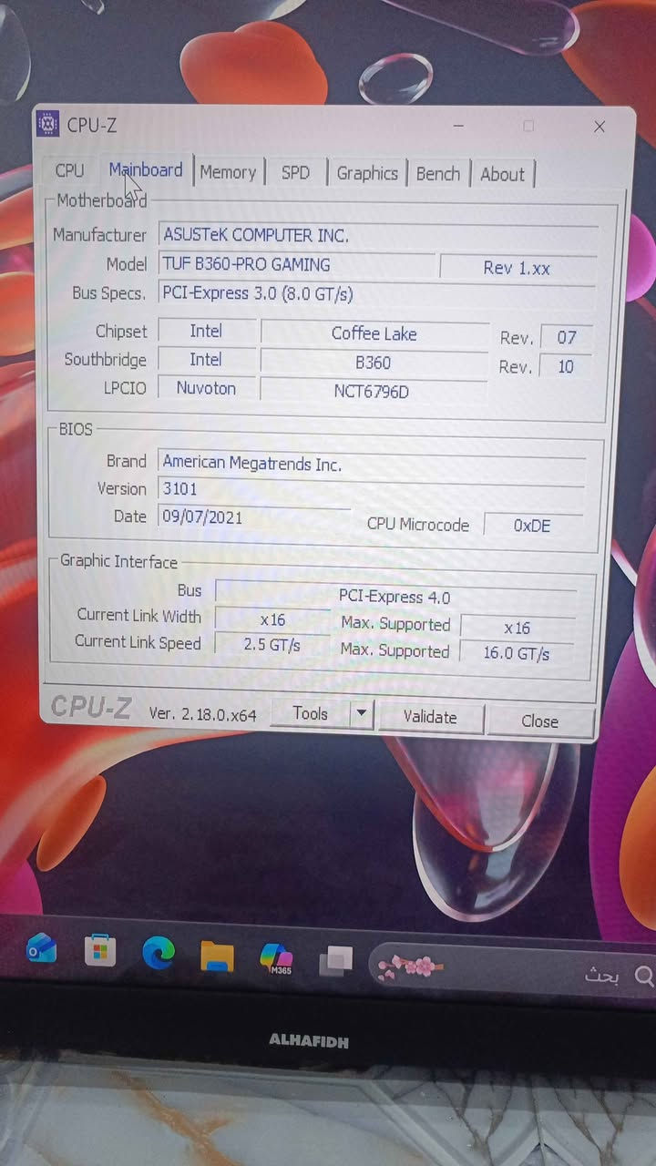 بي سي كيمنك
المواصفات :
GPU: RTX 3060 12G Palit dual 
الحرارة سبعينات بأقصى ضغط °76(مو مثل الي بالصورة)
CPU: I7 8700 4.3Ghz 
Cooler: Air cooler Thermalright 120mm
M.b: Asus TUF GAMING B360-plus ATX 
RAM: 16GB 2x8 DDR4 3200Mhz RGB
STRG: HDD WD 500GB + M.2 NVME GEN3 256GB
P.s: Thermaltik 650w 
Case: Glass case x4fan
كيبورد وماوس بلوتوث
السعر 700.        ملاحذة كيبل النت غير مشمول الزبير, البصرة


**إذا كنت صاحب هذا الإعلان وتريد حذفه لأي سبب، رجاءا أرسل رسالة إلى الدعم الفني**