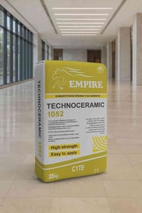 لاصق بورسلين داخلي • مقاوم رطوبة • الأمباير