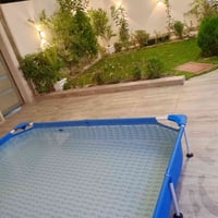 مسبح صناعه اوربي طول مترين ونص عرض متر ونص حي الوحده سعر 65 رقم 077172...
