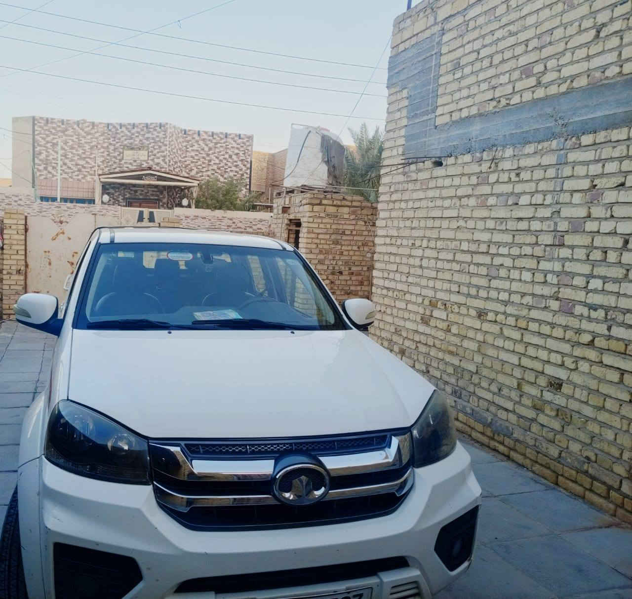 السلام عليكم
سيارة كريت ويل موديل 2023 رقم المثنى انكليزي باسمي سيارة مكفولة كفاله عامه حساسات خلفية وكامرة امامية و خلفية 
مكانه السماوة 
السعر 130 ورقه بية مجال الشراي
رقم ***********
