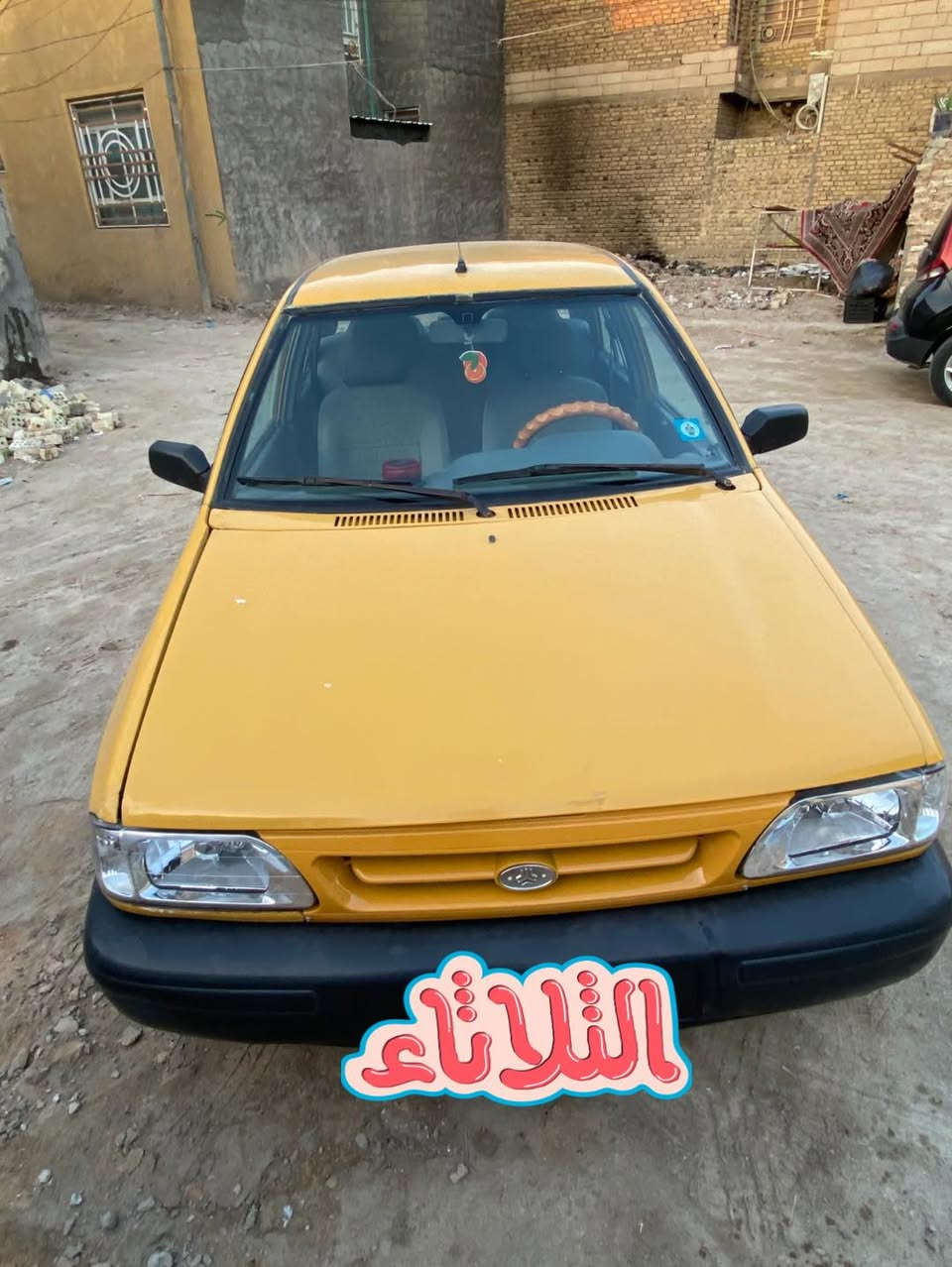 سلام عليكم سايبه 2013
بسمي رقم نكليزي  مكينه بيه بخار 
وبيه صبغ مكانت 

مكانه كربلاء البوبيات سعره 20 وبيه مجال 
سياره يرادله ترتيب 
هذه رقمي ***********
