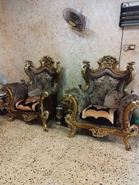 تخم مصري رئاسي خشب زان ثقيل مع طبله وسطية مرمر ثقيل الخشب 100٪نظيف لير...
