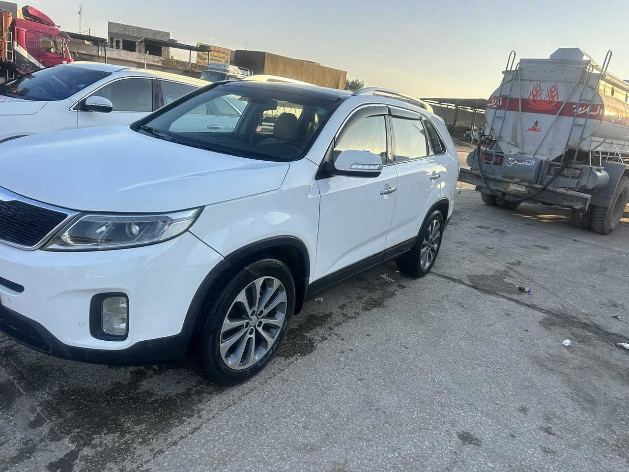 سورنتو موديل 2014 خليجي فول مواصفات مكينه 6 سلندر سبعه راكب ثلاث قطع تبريد مري شفط بصمه بانوراما فول للاخير رقم بغداد سياره جاهزه من كلشي بيه 3 قطع صبغ السعر 127 مكان السياره حله المركز 

***********
