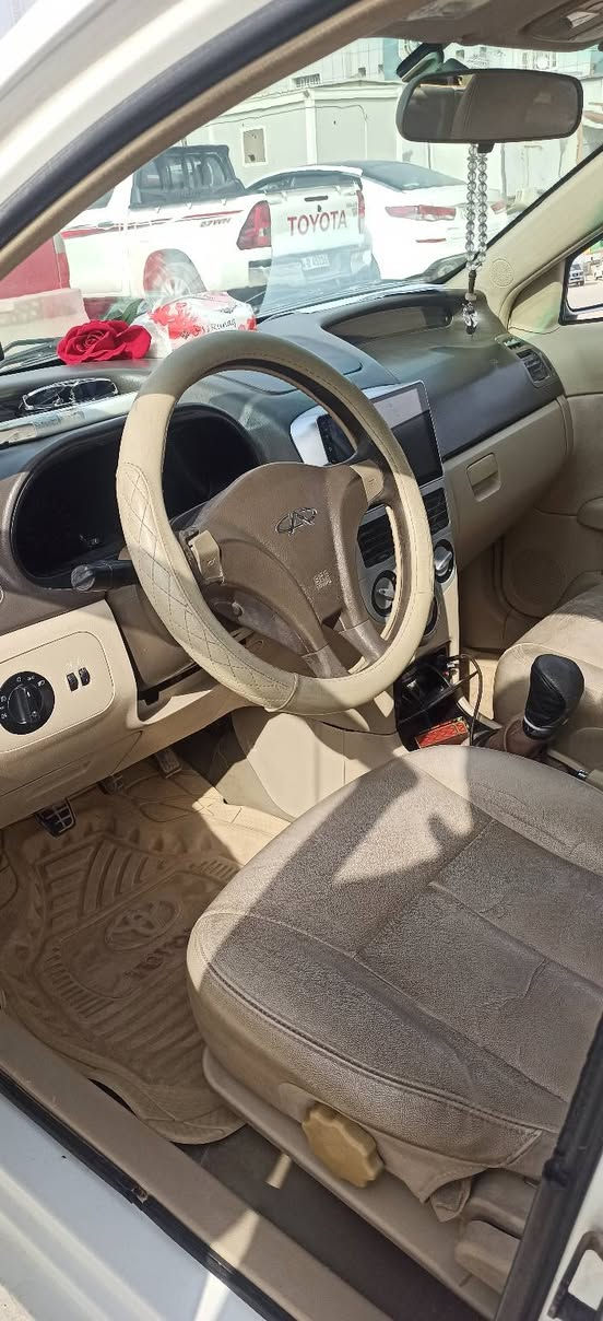 شيري فلاوين موديل 2013 رقم قادسية بأسمي 
مكفولة كفالة عامه عدا بيها ملاحظات بسيطة 
كير محرك تبريد كاملة .. العنوان الديوانية المركز .. السعر 42 .. *********** ديوانية, القادسية
