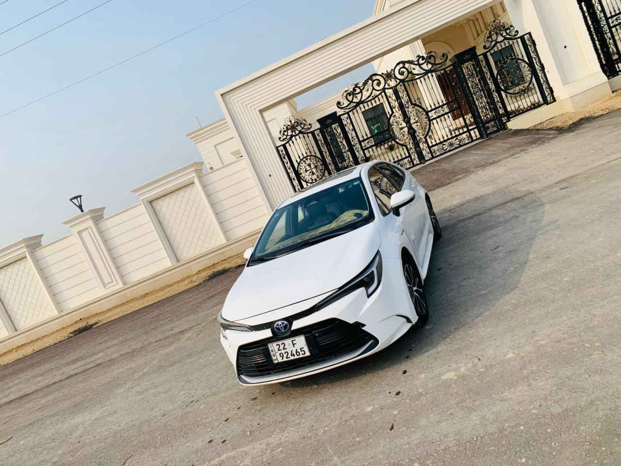 مستعجل ع بيع
سلام عليكم ورحمه الله 

كورلا هايبرد 2024 بدون صبغ فقط بارد بلباب سونار موجود  سياره ع وضع الشركه رقم اربيل ب أسمي  تحويل ثاني يوم
كير مكينه حداديه تخم تاير صدر كله شركه. 
السعر 137 وبيها مجال 
استفسار أكثر ***********
