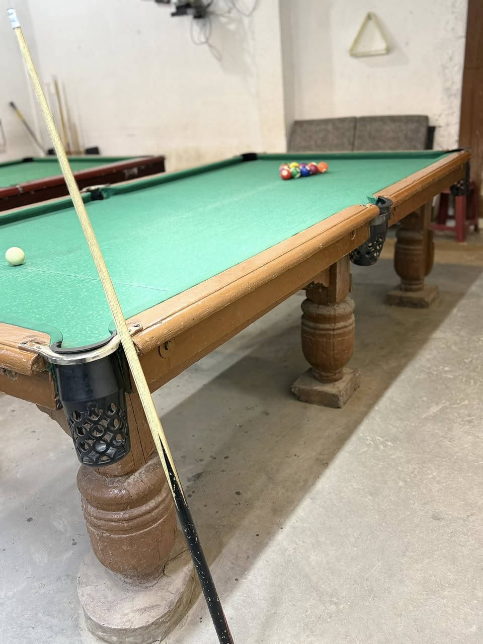 للبيع
بليارد عراقي 
السعر 150  الف 
يجي وياه سيت كرات وكيوب ومثلث 
تفصيخ وشد ونقل عليك


**إذا كنت صاحب هذا الإعلان وتريد حذفه لأي سبب، رجاءا أرسل رسالة إلى الدعم الفني**