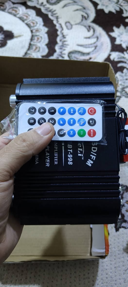 مضخم صوت خلي سعر وبل عافيه


**إذا كنت صاحب هذا الإعلان وتريد حذفه لأي سبب، رجاءا أرسل رسالة إلى الدعم الفني**