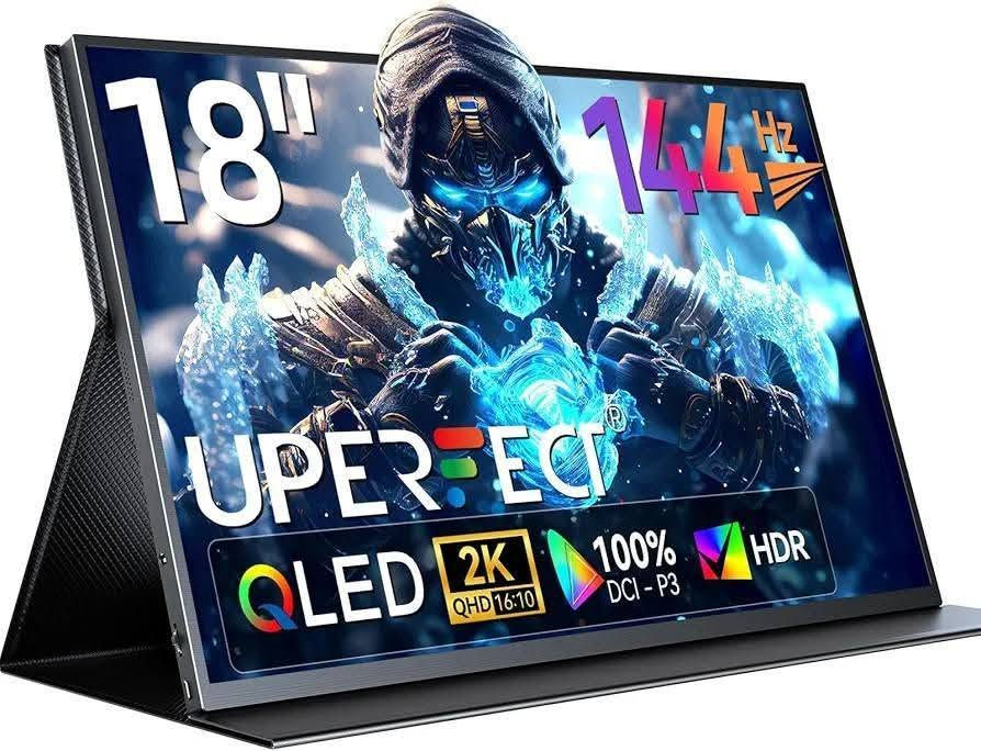 شاشة UPERFECT محمولة مقاس 18 انج، بدقة 2K (2560×1600)، ومعدل تحديث 144 هرتز، وسطوع 500 شمعة، وتقنية FreeSync HDR، وتغطية 100% من نطاق ألوان DCI-P3، شاشة فائقة النحافة بمنفذي USB-C وHDMI لأجهزة الكمبيوتر المحمولة، وأجهزة MacBook، والهواتف، وأجهزة الألعاب، موضحة بالصور الي تفيده ينطيني سعر بيها أعلى سعر ابيع


**إذا كنت صاحب هذا الإعلان وتريد حذفه لأي سبب، رجاءا أرسل رسالة إلى الدعم الفني**