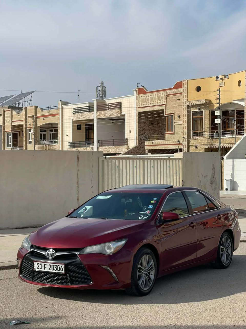 تويتا كاميري موديل 2016. XSE
مواصفات فول فول ( شاشه گه وره  -ته بريد مه ركه زي - سلايت -بصمە-تحدید سرعة)
گير و مه كينه به شه رت سياره كه هه موو شتيكي به شه رت
ڕەقەم و سەنەوی و ژینگەی نوێیە
ئێڕباگ نەتەقیە بەشەرت پێشی کەپسە
8 پارچەی بۆیاغه بێ لێدران
129 میل ڕۆیشتووە
رقم الشاصي: 4T1BF1FK7GU513055
نرخ :128
ژ.م:*********** أربيل, العراق
