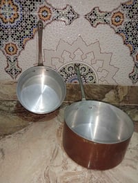 طقم نحاس • مطبخ مغربي • نظيف