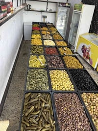 عله بركه الله تم افتاح طرشي ومخلات زيتونه الفرع ٢  السايد الواحد مقابل...