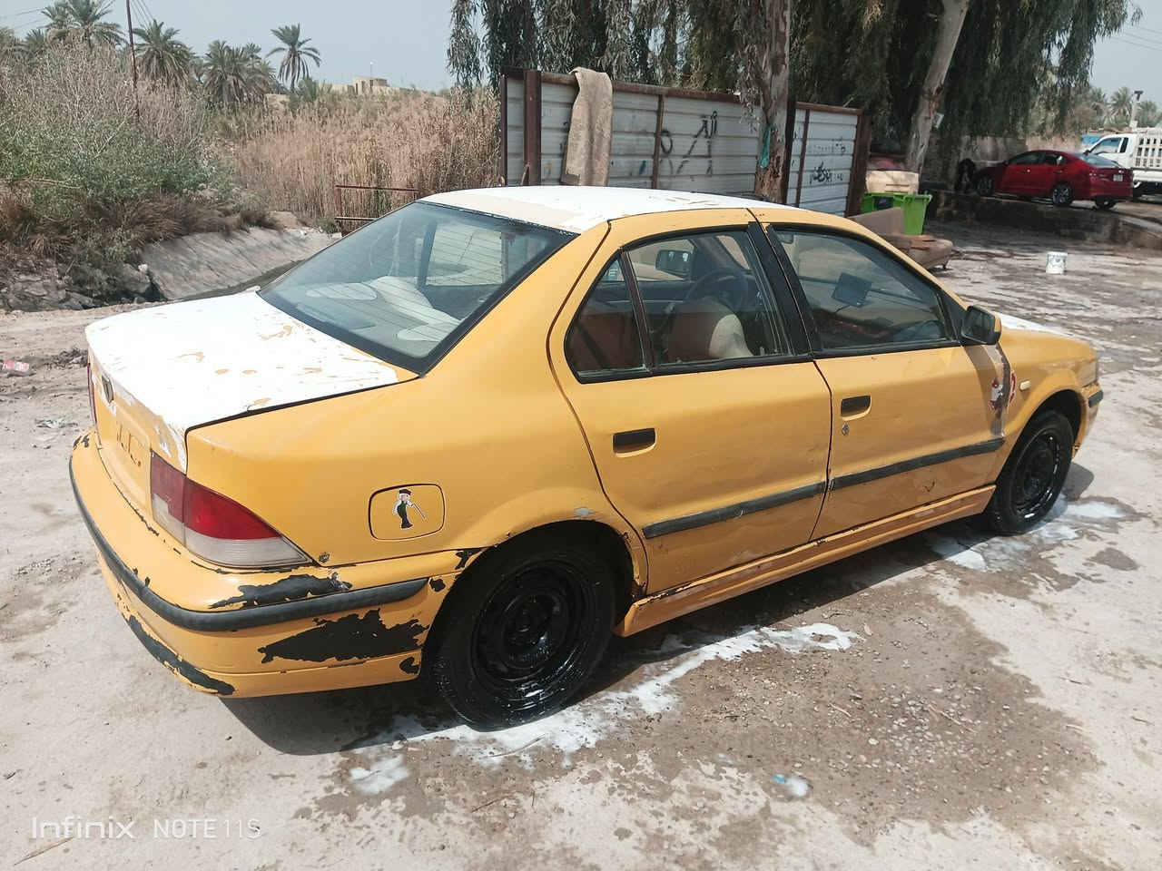 السلام عليكم سمند البيع رقم صدامي نجف بدون تحويل مكان السياره الدوانيه غماس سعره 12 اخوان بدون تحويل سياره جاهزه وحلوو ***********
