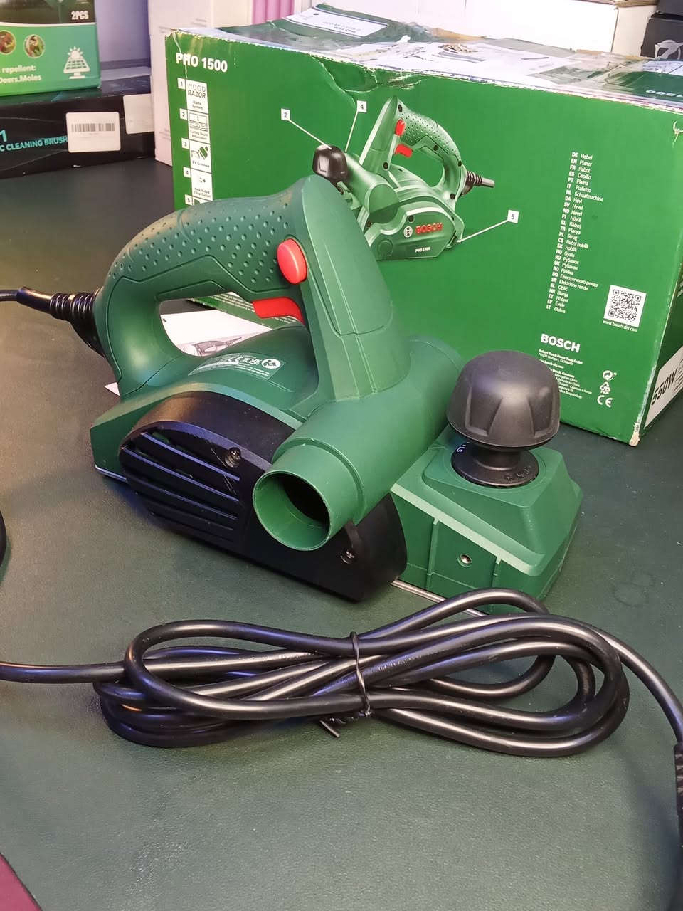 رنده نجاريه بوش ألماني أصلي 550 واط
65الف


**إذا كنت صاحب هذا الإعلان وتريد حذفه لأي سبب، رجاءا أرسل رسالة إلى الدعم الفني**