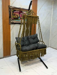 مرجوحه عش نفرين • يحمل اوزان ثقيلة • ارتفاع 175سم