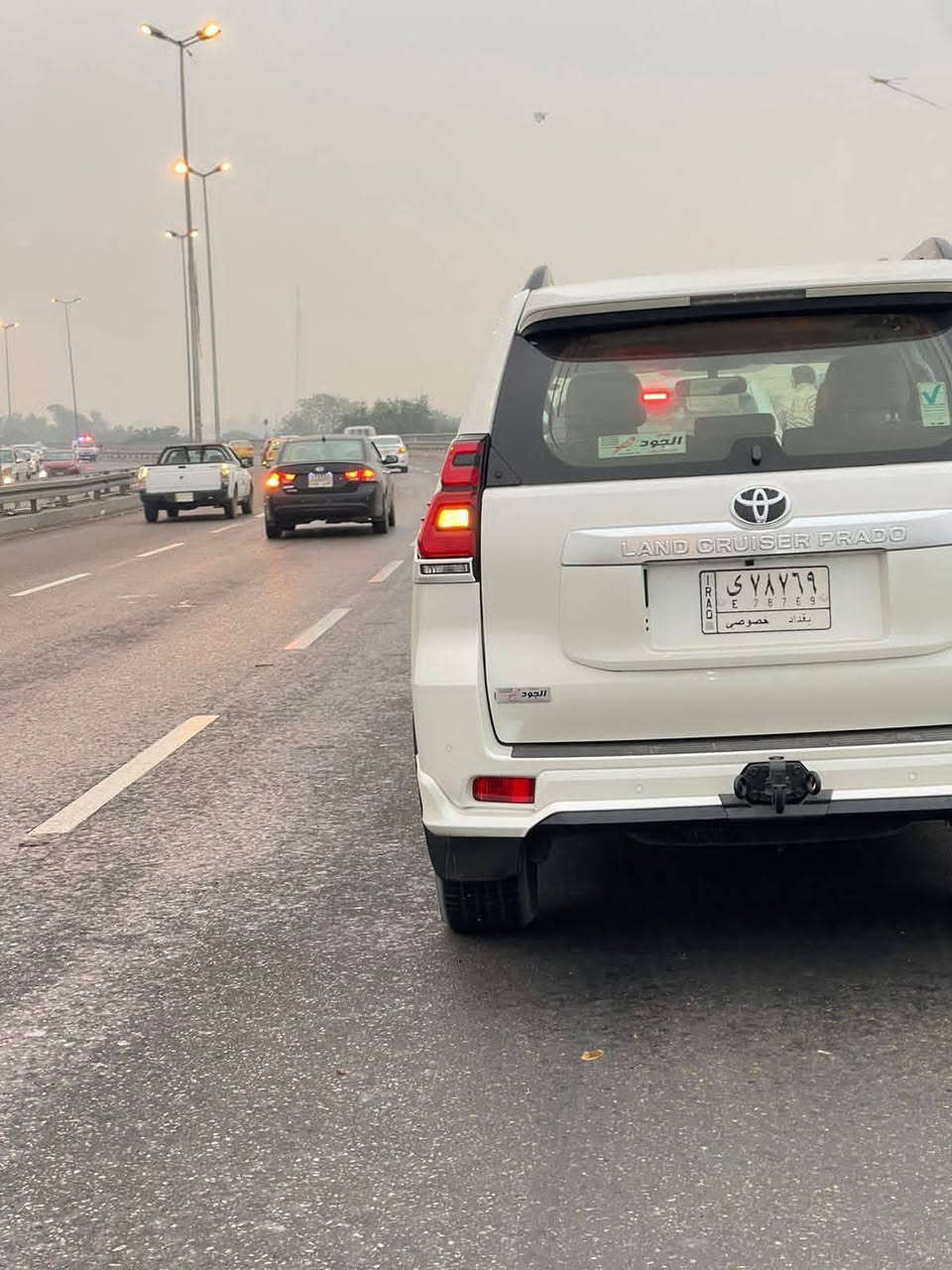 تيوتا لاندكروز برادو 2022  T.X.S ساز
سياره فول الفول سبعينيه
ماشيه 53 الف
بصمه 
فتحه 
تبريد 3 قطعه
ثلاجه 
جلد
مكينه 4000
تحكمات ستيرن 
5 ويل كب
شاشه 
فور ويل 
زراك 
زنون 
مري شفط 
اشاير مري
2 كرسي كهرباء
كامره
حساس خلفي
حساس امامي
بعد بيه هواي موصفات
رقم بغداد
تحويل مباشر
مكاني نجف
لسعر 455$
***********
***********
