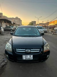 للبيع كيا سبورتج 2009  حادث السياره مجفيه ومعدله تعمير درجه اولى  ومصب...