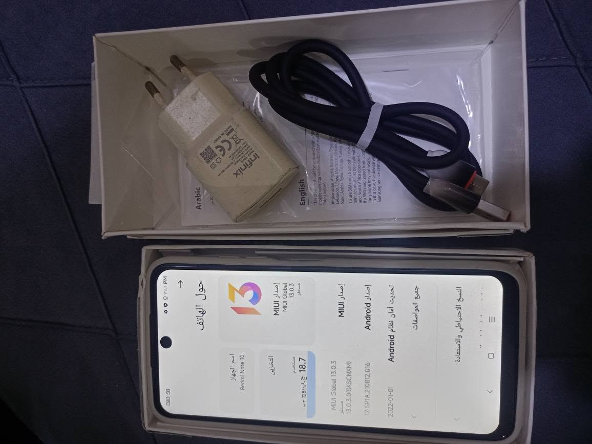 السلام عليكم موبايل ريدمي عشره ذاكرته 128 وعشوائيته 6 موبايل كلش تضيف كامل ملحقات سعره 130  الستفسار خاص النجف, العراق


**إذا كنت صاحب هذا الإعلان وتريد حذفه لأي سبب، رجاءا أرسل رسالة إلى الدعم الفني**