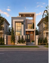 بغداد جانب الرصافة • ٢٦٠م • تصميم معماري عصري