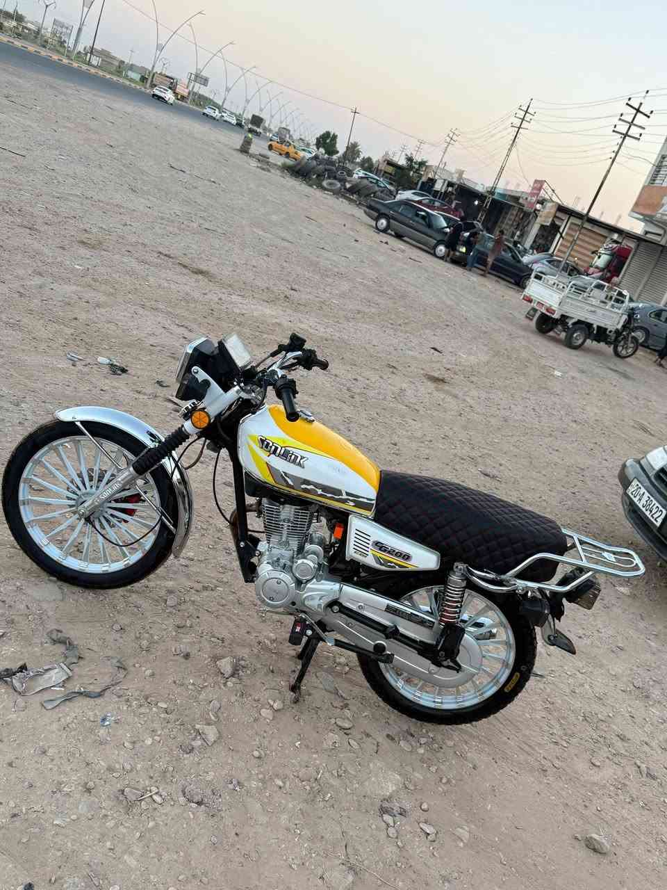 دراجه سيفان موديل 2025 دراجه مكفوله اي نقص مابيها الاستفسارتصل على الرقم(***********)سعرها725وبيها مجال مكاني قضاء الخالص ناحية هبهب

