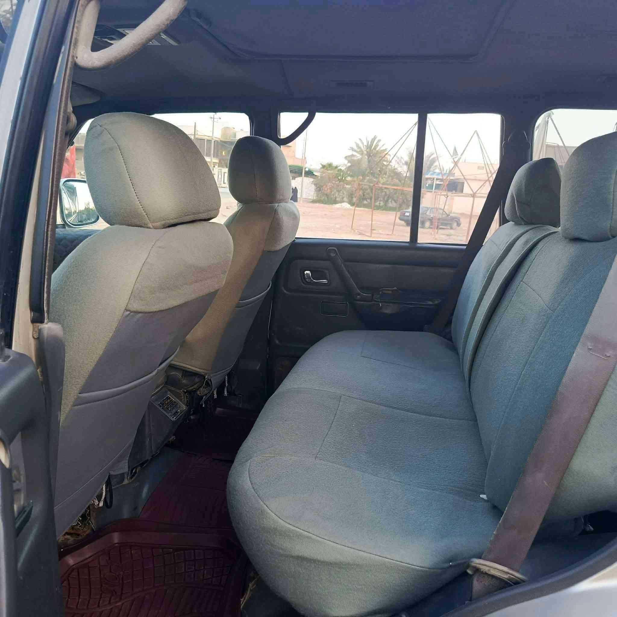 السلام عليكم باجيرو 93 رقم كربلاء دولي بسمي سنويه 29 مشروع وطني بسمي السياره جاهزه مال جناي تخم تاير حداديه جديده محرك وكير مكفولات كير أوتوماتيك  مكينه 3000   السعر 55 وبيه مجال مكاني بابل الشوملي للتصال  ***********مكلف بالنشر
