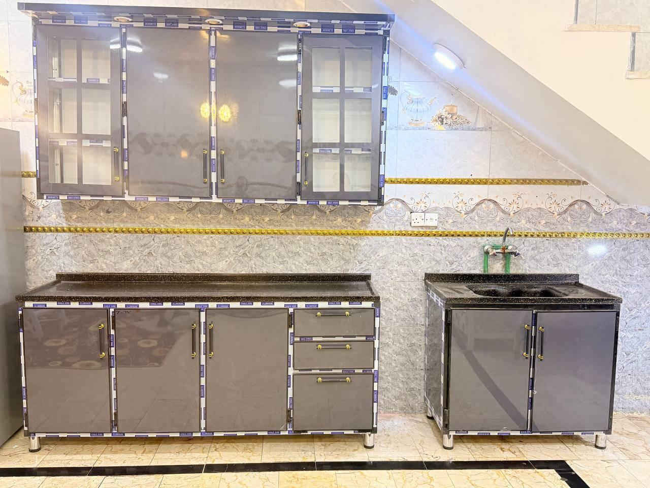 عرض خاص 
مترين كاونتر  فخم سطح مرمر كرانيت 
مترين ملحق ارتفاع ٨٠ سم 
سنك متر ونص حوض استيل 
حسب الطلب ولون الزبون 

السعر 900الف 

ضمان  سنة صيانة مجانا 
انارة كهرباء وريمون 
 توصيل بغداد ومحافظات بغداد, العراق


**إذا كنت صاحب هذا الإعلان وتريد حذفه لأي سبب، رجاءا أرسل رسالة إلى الدعم الفني**