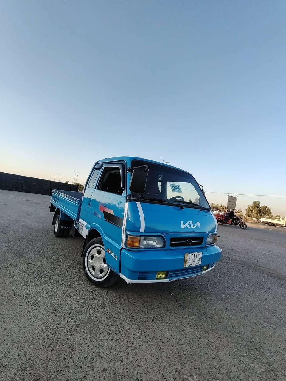 يالله  السلام عليكم
للبيع كيه بنكو موديل 1995

رقم الانبار الماني مشروع وطني 

مكينه كير اكسل شاصي كفاله رقم شاصي شعار 

تخم تاير جديد دوشمه تفصال 

صبغ حزام للجماليه  مكفوله من ضربه او معجون 

كهربائية كلها شغاله

مكان بغداد اطراف التاجي 

***********

***********+
