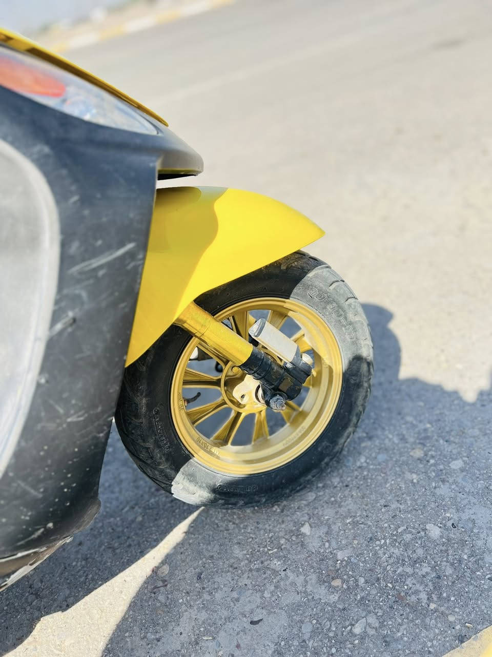 ‏دراجة للبيع كلش حلوة ونظيفة
‏ماكس منغولي

‏رقم تلفونـي ***********❤️￼
