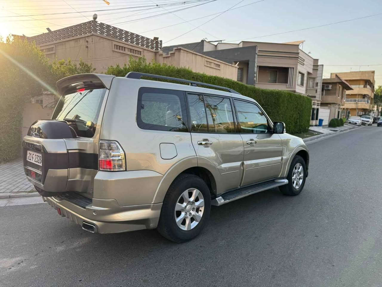 *********** اخت الزيرو 
باجيرو ٢٠١٦ خليجي gls
مكفوله  من ضربه وصبغ 
ماشيه ١٠٠ الف كيلو 
محرك ٣٥٠٠ 
٧ راكب  ٣ قطع تبريد
فول تحكمات ستيرن 
ترحيب  ومري شفط واشاير
  ......   بدون فتحه ......
بلوتوث  اوكس 
كشن سايق جلد  وكهرباء 
داخل صاج 
تبريد  ثلج 
غرفتها جديده  بلاديه 
صدر امامي خلفي  جديد 
كير محرك  خير من الله 
باسمنه تحويل ثاني يوم 
لد امامي 
سبير منازل 
سياره  ناعمه كلش واقتصاديه بدون  نقص
سعرها ١٥٤ ورقه 
اتصال فقط  مكلف بلنشر 
*********** بغداد, العراق
