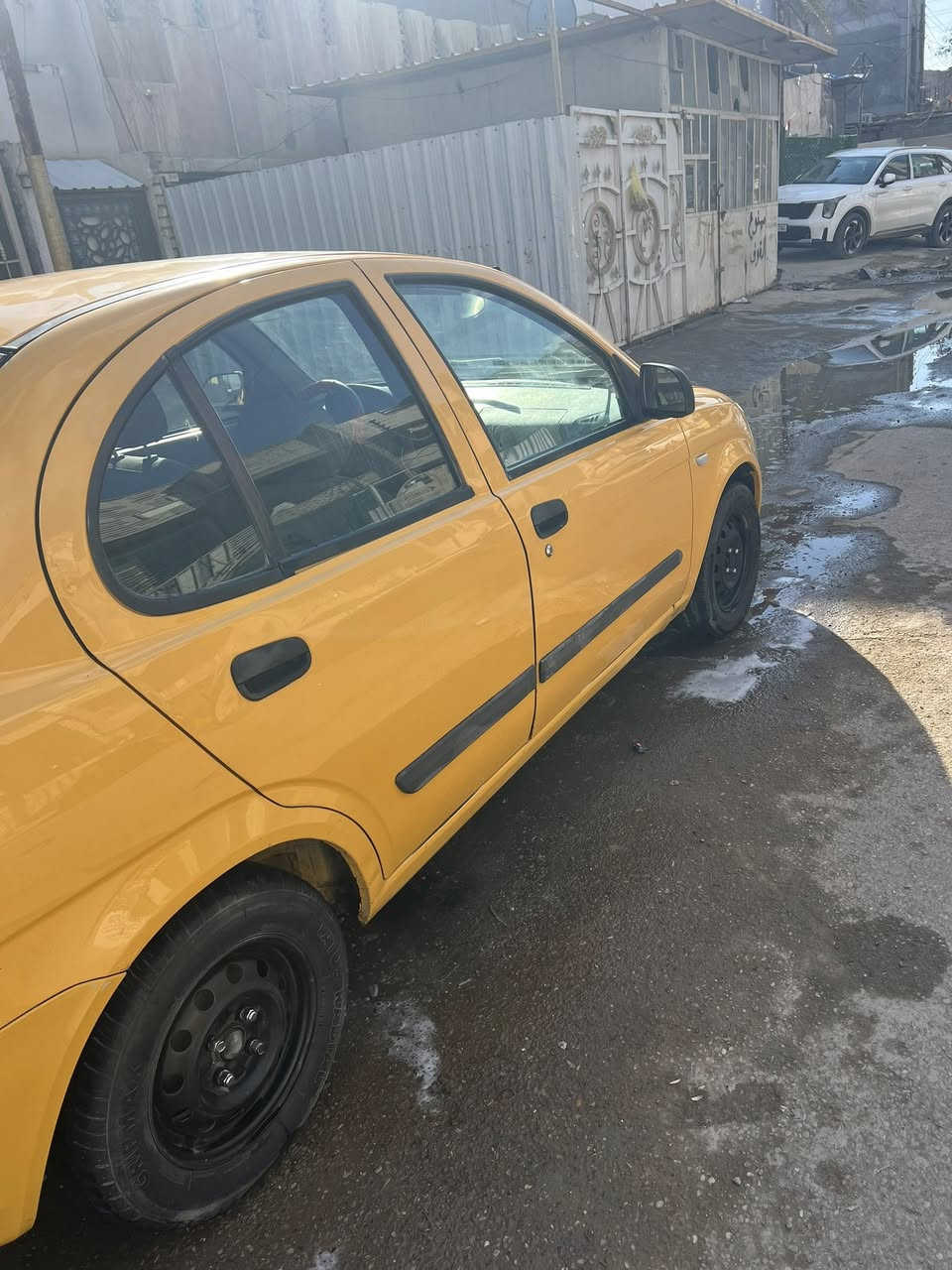 طيبه موديل ١٥ كفاله عامه 

سنوية لغاية ٣٠ 

هزة جديد شرط التحويل بسمي

شواصي لاخياس ولاتعمير ولاصبغ 

مصفره هيئه وغرامه 

تبريد تدفئه شغاله 

محرك مكفول لاتبخير ولاتنقيص ولادخان

الكير مكفول لاصوت ولايفلت 

مكفوله من الضربه والصبغ والتبديل والخياس 

كهربائيات كلهه شغاله

السعر 40وبيهه مجال حك جيتك 

مكان السياره بغداد الشعب 

رقم الهاتف***********
