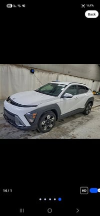 📣اعلان مزاد 📣 هونداي كونا 2025 SEL الضرر : جانبي خفيف جدا   عداد المسا...