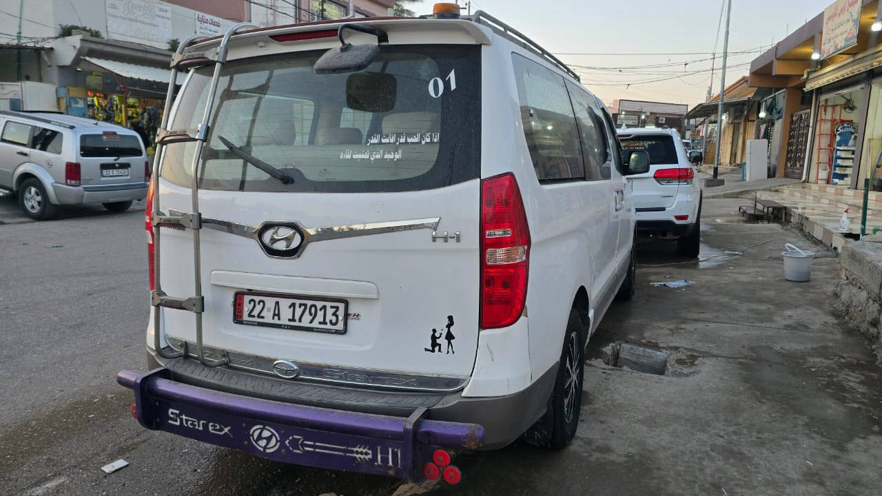 سلام عليكم للبيع استاركس موديل 13
كير مكينه اكسل كفالة
گشر كفاله ماعده جاملغ وباب سائق تبديل فقط تكمه سليمه بدون دواخل
رقم اربيل بأسمي سنويه جديده نهاية ٢٧
تخم تاير تبريد شغال تدفئه شغاله 
حافضه وفول مواصفات 
سعر ١٦٠ بيها مجال  مكاني ديالى قضاء جلولاء 
الميعجبه يعبر المنشور للاتصال***********
