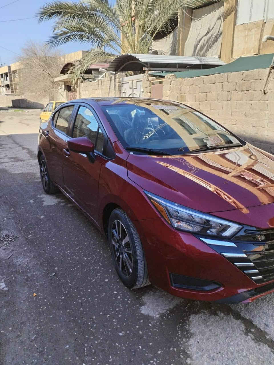 نيسان فيرسه ٢٠٢٥ 🇺🇸
دخول جديد تترقم إقليم 🚦
ماشيه 27 الف ميل 🆕
مواصفات SV بصمه حساسات جانبيه رادار امامي وخلفي ويل كب شحن واير ليس يوسبي امامي يوسبي خلفي 👍
بدون صبغ بدون داخل بيها ملاحضه بارد جو قبغ البانزين شبر فقط 👋صور الضرر بل منشور 
السعر 125 وبيها مجال 
0776 886 1067
