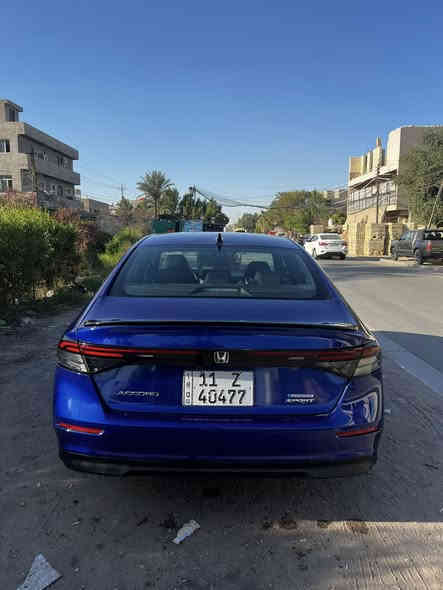 سلام عليكم اكورد هايبرد سبورت موديل ٢٠٢٥ سيارة ماشية ٢٠ تبريد قطعتين شحن لاسلكي 4 وضعيات قيادة كشن كهرباء مواصفات الاكورد معروفة مرقم جديد باسمي حادثهة بنيد ودعامية وخشم الجاملغ سيارة عوزهة بس صبغ البنيد والدعامية حادثة بنيد ودعامية العنوان بغداد العامرية ***********
