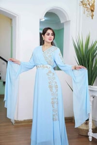 قفاطين تركي • شيفون مبطن • وزن ٦٠-١٠٠