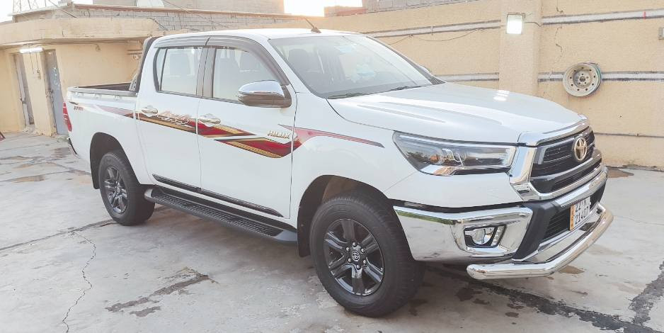 #للبيع_تيوتا_هايلوكس_4×4_2025
ماشيه 27 الف 

اربيل بسمي تحويل ثاني يوم

بعدها زيرو بحاله لوكاله

موصفات معروفه فول 

بصمه
يداة مذهبه 
منفاخ
جكات بنيد
جام اوتو
شاحن لاسلكي
كروس سرعه
عدة طورئ و لكتلوكات و لبصمه ثانيه بعدهن 
سعر البيع 350 وبيها مجال 

عنوان بغداد
***********
***********
