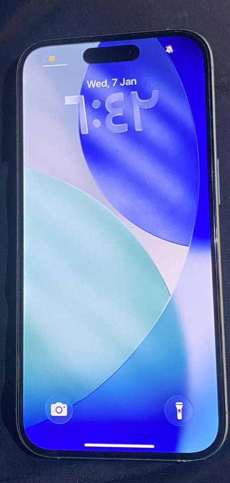 ايفون 16 البيع حدثته وكف سيمكارت شبكه تقره بس ميتصل ابيع عاطل ذاكره 128 عدد الدورات الشحن 44 البطاريه 100 سعره 650 رقم ***********
