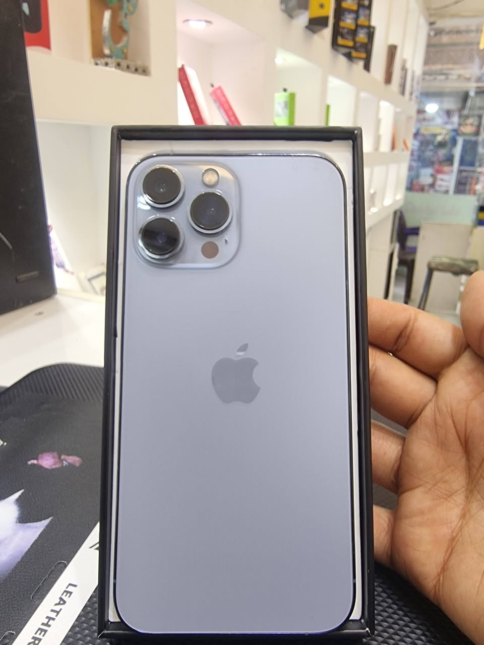 ايفون 13 بروماكس شرق اوسط za دبل شريحه ذاكره 256 وتر مامفتوح بطارية 77 السعر 750 الف


**إذا كنت صاحب هذا الإعلان وتريد حذفه لأي سبب، رجاءا أرسل رسالة إلى الدعم الفني**