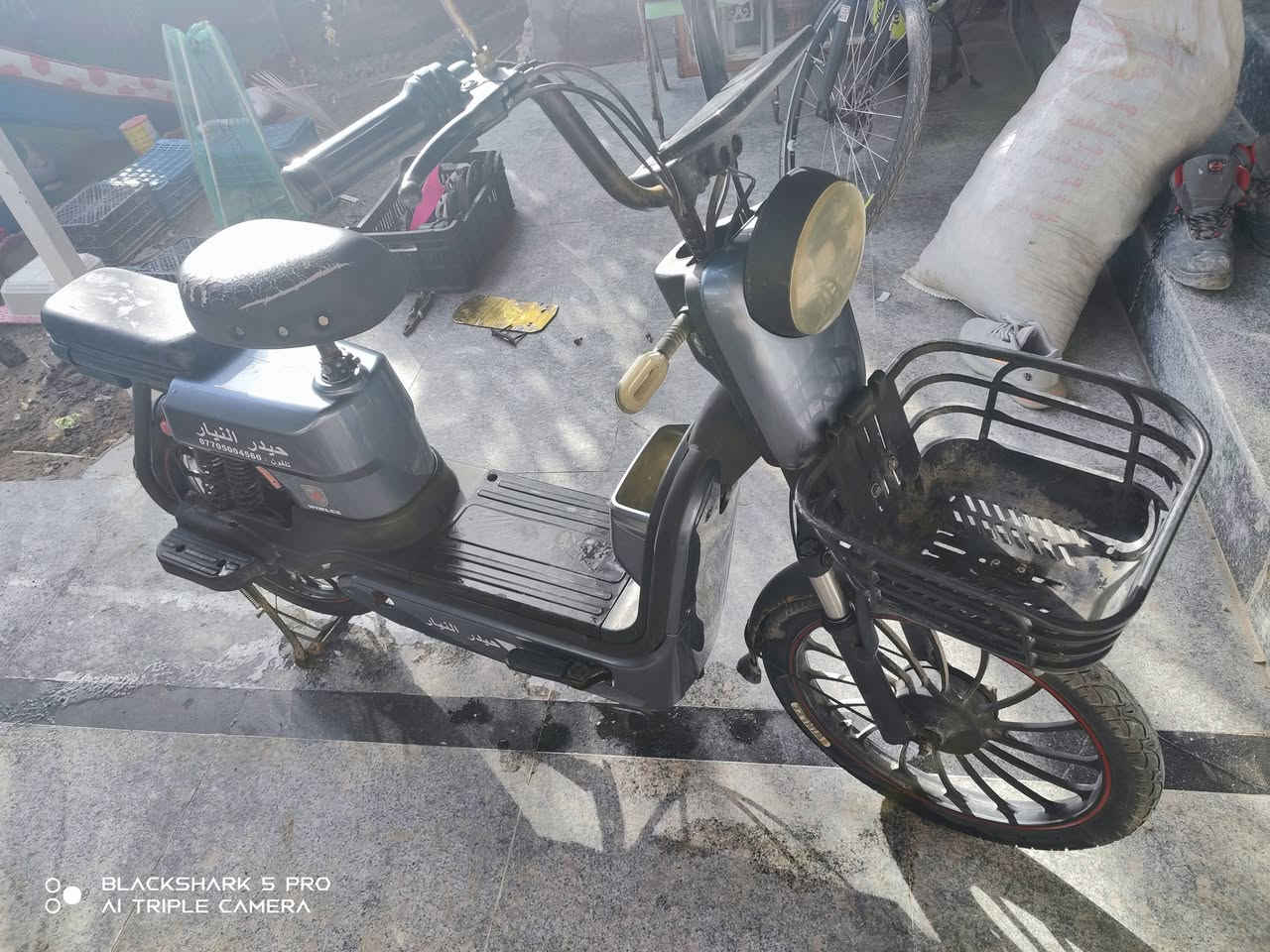 بايسكل قياس 20 نظيف بطاريه ليثيوم يمشي 20 كيلو توصيل في البصرة موجود *********** السعر 300 الف بس البطارية مشتريهه ب 300
