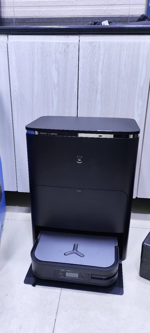ECOVACS DEEBOT X2 Omni 
كنس و مسح بفرج دوارة
 تفريغ ذاتي للغبار وغسل الوصل بماء حار وتنشيفها بهواء حار 
قوه شفط ممتازة 8000 باسكال
رفع تلقائي لوصل المسح بمقدار 15 ملم
خرائط متعددة 
مساعد صوتي مدمج
كامرة فيديو لايف
 تجاوز عوائق مع تطبيق ايكوفاكس الممتاز 
مستويات متعدده للكنس والمسح

جديد السعر عالخاص


**إذا كنت صاحب هذا الإعلان وتريد حذفه لأي سبب، رجاءا أرسل رسالة إلى الدعم الفني**