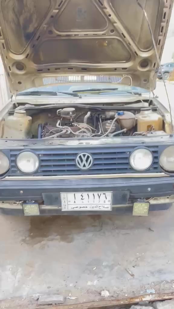 السلام عليكم للبيع كولف موديل 91 عظم محرك 1800 كير أوتوماتيكي تبريد رقم صلاح الدين باسمي السنويه بغداد العامريه السعر 28 ورقه للاتصال *********** أبو محمد
