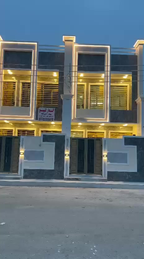 للبيع ابيوت كل بيت مساحته 100 متر طابقين ونص اربع غرف نوم واربع حمامات فول زيرو بلرستميه خلف دائره المرور  على شارع 12 متر((زراعي)) للاستفسار ***********
