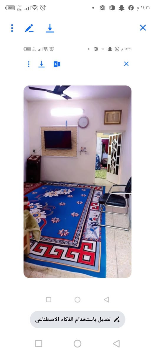 نص قطعه للبيع 72متر بالسند واقع حال 100 متر نظيفه جدا طابقين الأول كراج استقبال كلدور خدمات عرفه ترك والثاني غرفه وبيتونه وسطحين مفروز مي كهرباء مجاري حائط من الجهتين بناء طابوك جمهوري فرع عريض 12 متر  منطقة حلوه وهادءه وجوارين ذهب البيت باسمي يعني ثاني يوم فتح بيان أي استفسار خاص أو الاتصال بالرقم ***********
