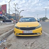 كيا فورتي 2018 للبيع   السيارة وارد أمريكي بيها الباب الورا السايق مبد...