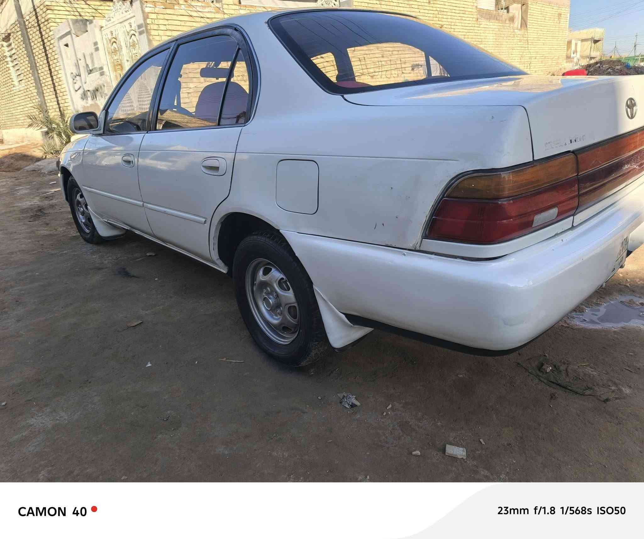 السلام عليكم كورلا موديل 93 رقم نجف مكفوله من الكص والنقل الجثه  سياره كفاله حته من لصبغ فقط بارد شبر بس سياره جاهزه من كلشي ابد ما متعوبه  السعر 55 وبيه مجال مكاني نجف ***********
