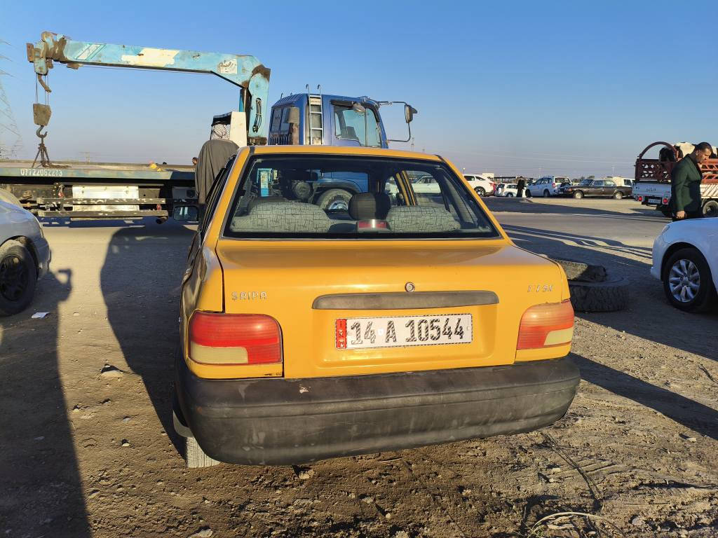 السلام عليكم سيابه موديل 2014
رقم بصره نكليزي باسمي 

مصفره هيئه وغرامات سياره نضيفه وحلوه وجاهزه من كلشي سعرها 25 

‏‪0780 020 3537‬‏

مكانها ناصريه قلعه سكر
