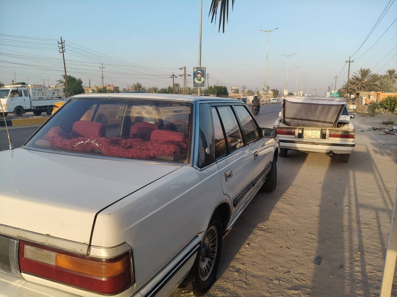 السلام عليكم سوبر 85السياره جاهز تجم تايرجديدمحرك 250فيتي فيشه وحده رقم بغداد مشروع  وطني سنويه 2028 السعر 60 وبيه مجال العنوان الديوانيه قضاء الشاميه ***********
